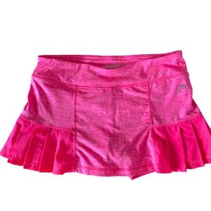 Head  Pink Skort - S pink , polyester spandex